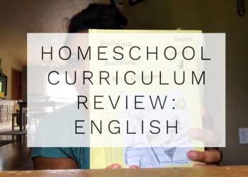 Homeschool curriculum review: English