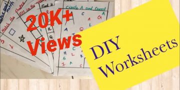 Easy DIY worksheets for 2-3 years toddler | #youtubeshorts | Homeschooling |Nursery playgroup