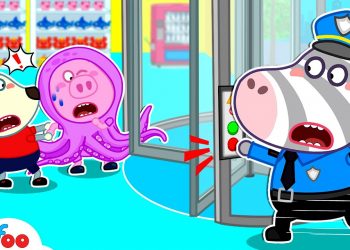 Revolving Door Safety | Safety Education for Kids | Wolfoo Learns Safety Tips 🤩 Wolfoo Kids Cartoon